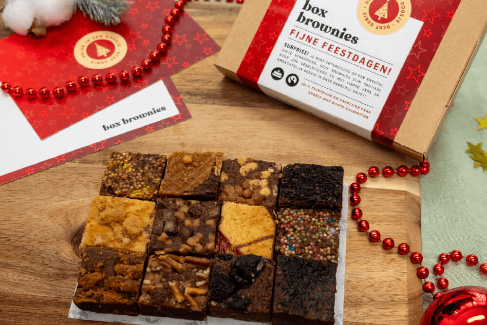 Kerst brownies