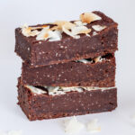 Vegan kokos brownies