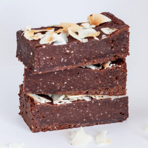 Vegan kokos brownies