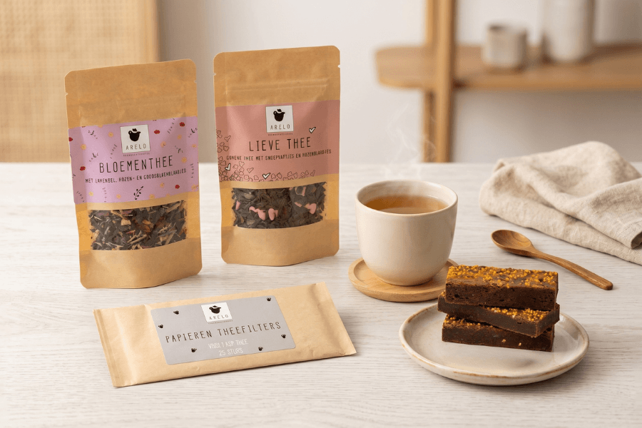 losse thee arelo brownie cadeaubox